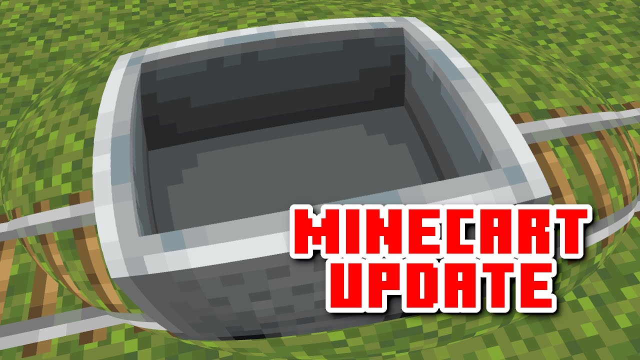Finally! A Minecart Update! THEY'RE SO FAST NOW.