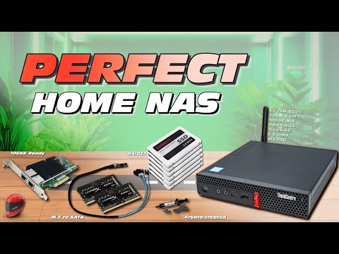 Budget-Build! Lenovo M920Q NAS / Server: PROXMOX - TrueNAS, 6x1TB SSDs (RAIDZ2), 32GB RAM! #RACERRRZ