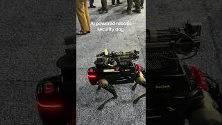 Ai Powered Robotic Security dog as seen at CES #ces2026