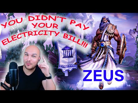 SMITE ZEUS / JOUST 3v3 GAMEPLAY
