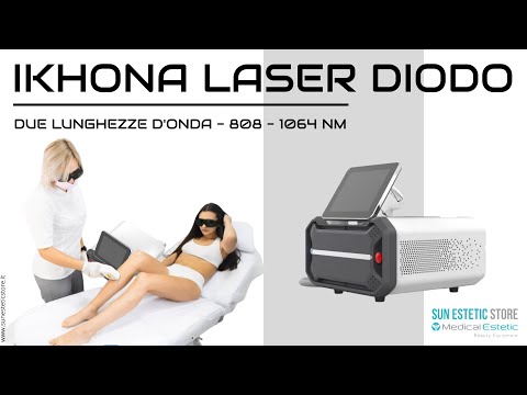IKHONA 2 LASER DIODO   DUE LUNGHEZZE D’ONDA 808 – 1064 NM