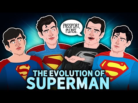 The Evolution of Superman (ANIMATED)