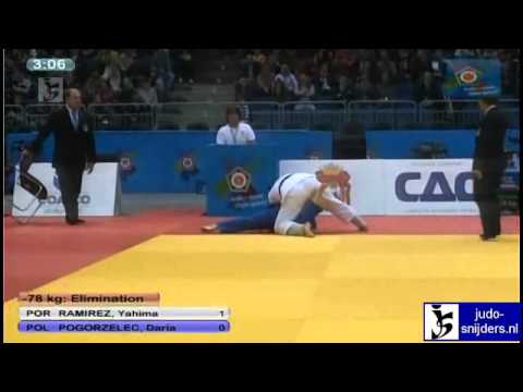 Yahima Ramirez (POR) - Daria Pogorzelec (POL) [-78kg]