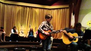 Lisa Marie Presley "High Enough" Live Guitar Cover by 11 year old Scotty