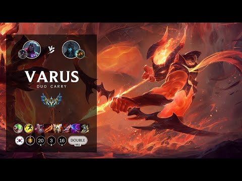 Varus ADC vs Kalista - KR Challenger Patch 12.15