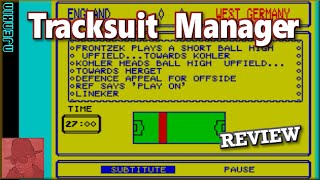 Tracksuit Manager - on the ZX Spectrum 48K !! with Commentary