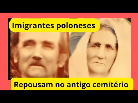 Os mortos contam a sua história no antigo cemitério de imigrantes poloneses Guarani das Missões RS