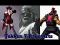 Tekken 7 All Rage Arts Part 1
