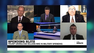 Spending blitz: Trump unveils $54 billion hike in the military spending (part 1)