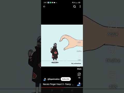 Naruto finger heart 3 #anime#shorts#viral