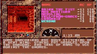 Let's Play Dark Queen of Krynn [DE] 56 A Fight in Sickbay