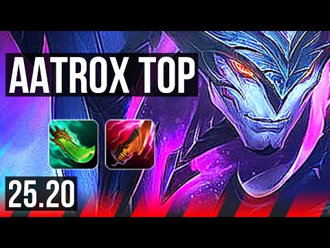AATROX vs VOLIBEAR (TOP) | 10/1/6, Legendary | KR Master | 25.20