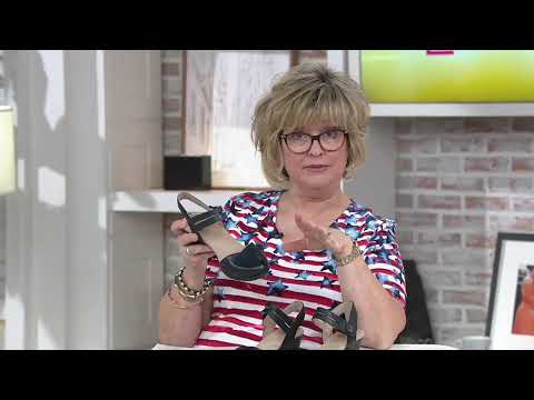 Clarks Collection Leather Heeled Mary Janes - Valarie Rally on QVC