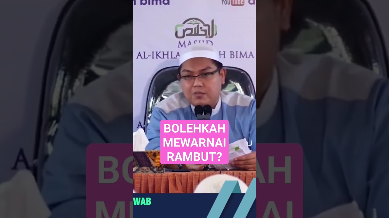 Hukum mewarnai rambut dalam Islam adalah diperbolehkan, namun juga dilarang untuk warna tertentu.