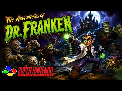 The Adventures of Dr. Franken - SNES (Gameplay)