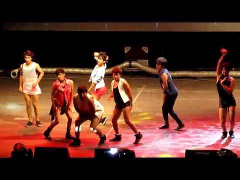 Miss X PERU en el KOREAN DANCE 3rd STAGE