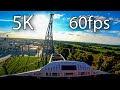 Hyperion Front Seat On Ride 5K POV 60fps Energylandia