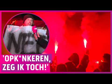 Nieuw-Lekkerland gaat all-in voor AZC-protest: ‘Oprotten met die m*ngolen!’