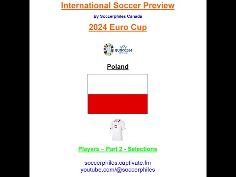 Euro Cup 2024 – Poland Players – Part 2 of 2