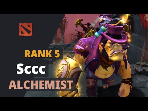 Sccc (Rank 5) plays Alchemist Dota 2 Full Game