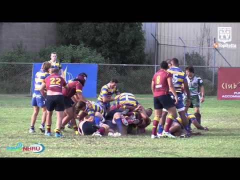 2016 NHRU Premier 1 Highlights - Lake Macquarie v Hamilton Hawks