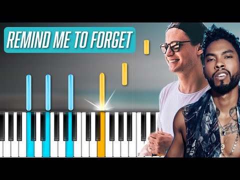 Remind Me To Forget - Kygo