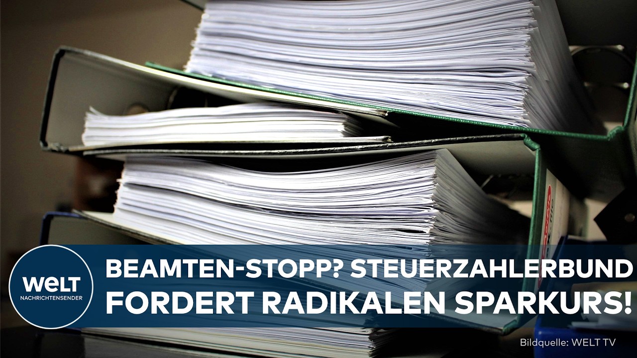 SPAR-ALARM: Verbeamtungen auf dem Prüfstand! Steuerzahlerbund fordert drastischen Kurswechsel!