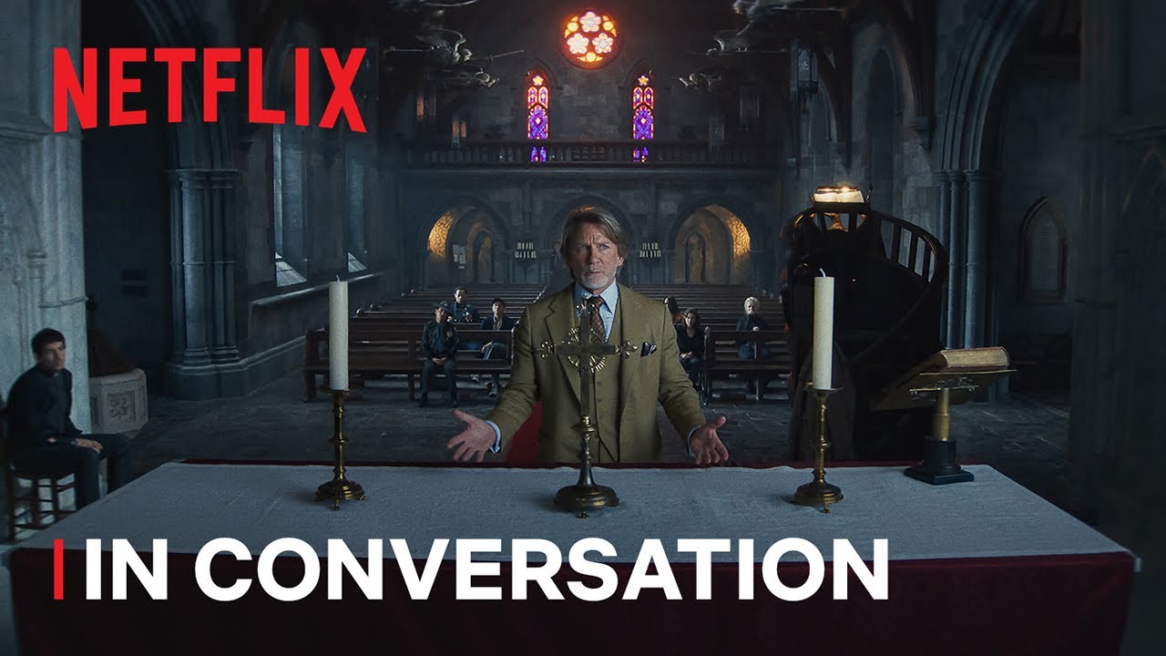 Rian Johnson In Conversation with Jason Reitman on the Making of Wake Up Dead Man video thumbnail