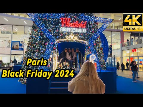 Paris, Black Friday Secrets at Châtelet les Halles  Must-See Deals and Hidden Gems 2024