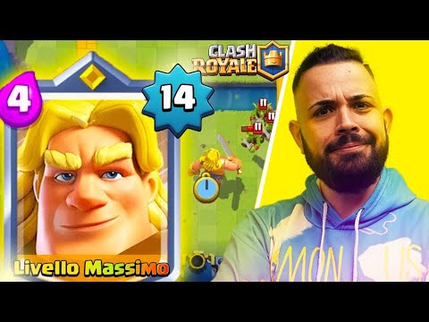 FULL MAXIAMO il Cavaliere D'oro  al Liv 14, PROVIAMOLO INSIEME - CLASH ROYALE