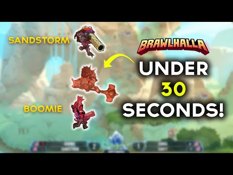INSANE DOUBLE KO Team Combo SPEEDRUN! - Brawlhalla Winter Championship Highlights
