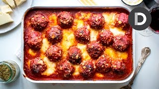 The BEST Baked Meatballs!
