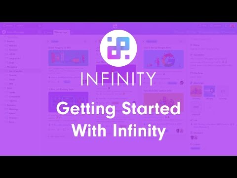 Getting Started With Infinity