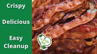 How To Cook Bacon With Less Mess l In The Oven l Easy l Debbie Esplin Food