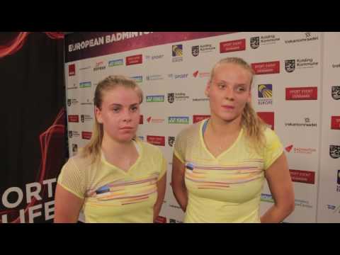 EM 2017 Kristin Kuuba ja Helina Rüütel