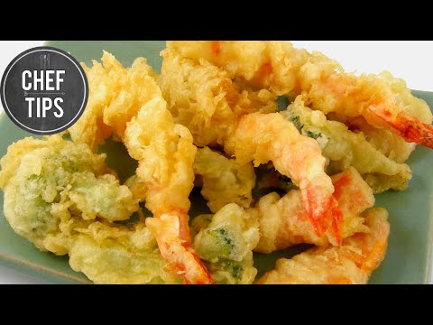 Crispy Tempura Batter Recipe ANYONE Can Make | Chef Tips