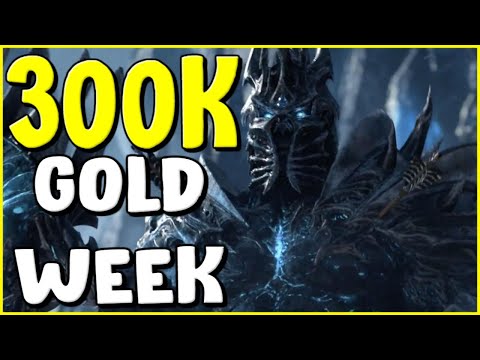 300k Gold In One Week In WoW BFA 8.2.5 - Gold Farming, Gold Making