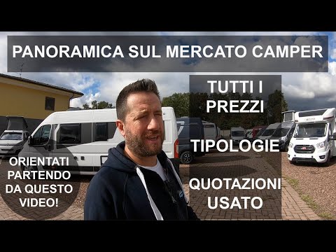 Panoramica introduttiva sull'offerta camper 2024