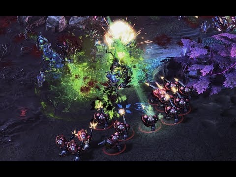 Cure (T) v soO (Z) on Nightshade - StarCraft 2 - Legacy of the Void 2020