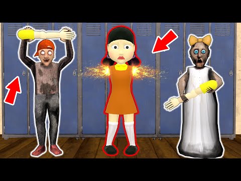 Granny and Doll, Piggy vs Bad Baldi and Grandpa - funny horror animation (p.229)