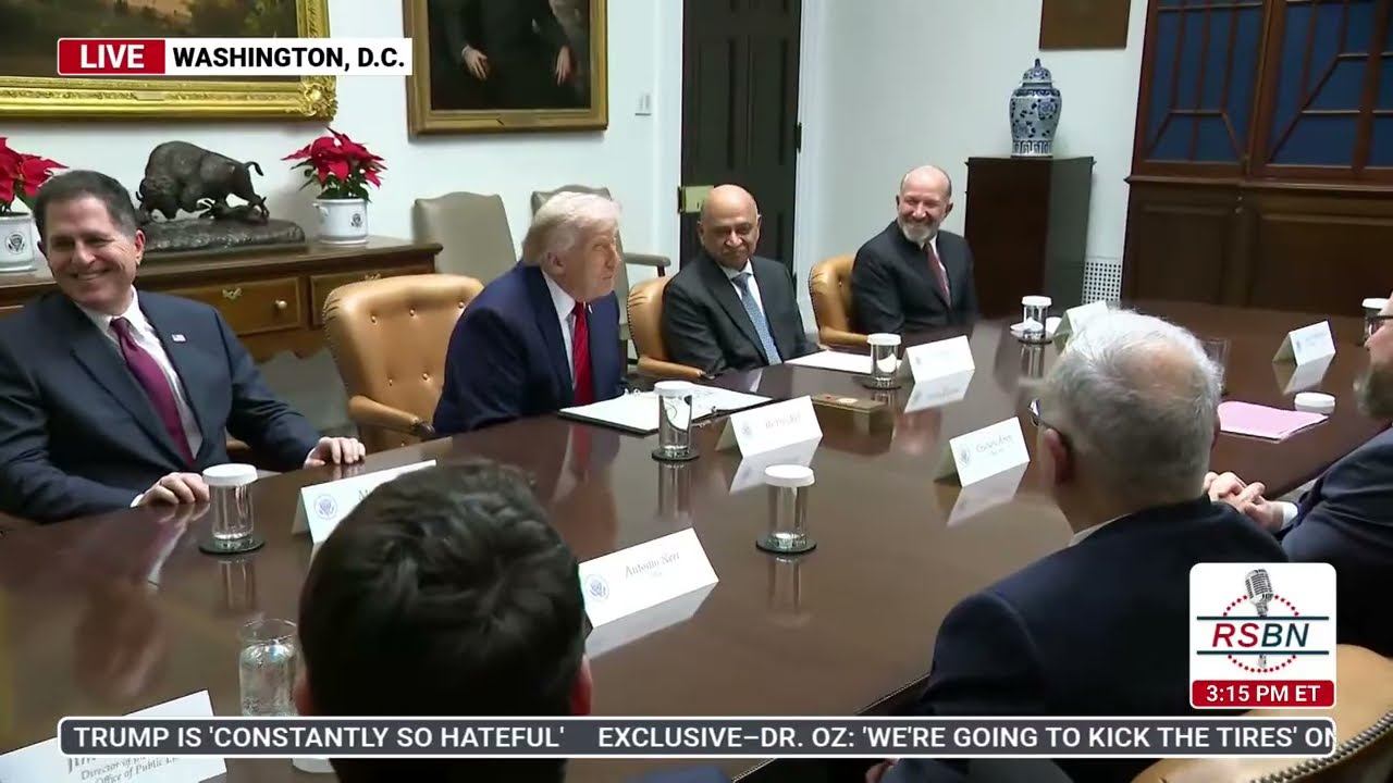 LIVE: President Trump Holds a Roundtable Event - 12/10/25