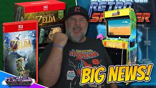 The Legend Of Zelda 40TH Anniversary Direct Reaction & New Retro Shooter Home Arcade!
