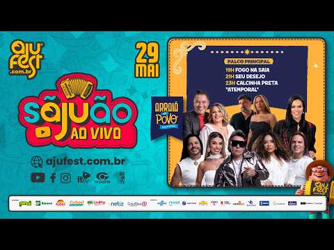 AjuFest, Aracajú/SE - 29/05/2026 (Sexta-Feira)