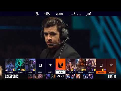 [S-VOD Review] Fnatic vs G2 Game 2 ft. Mikyx (long freeze talk)