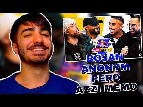 Fero47 & Azzi Memo VS Bojan & Anonym | Red Bull Rap Duell Reaction