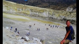 preview picture of video 'Chudyseusz na wulkanie Nysyros. (Nysyros Volcano Heat)'