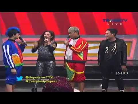 EVERYBODY SUPERSTAR - GOYANG SALSA RAFFI AHMAD VS LIZA NATALIA