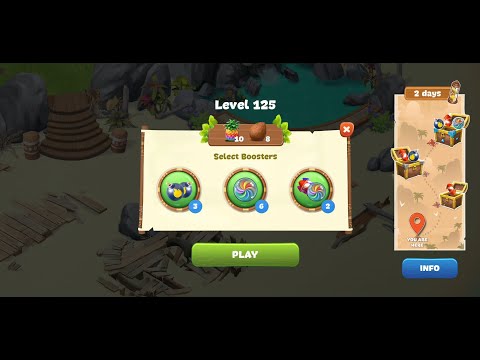 Lost Island Blast Adventure Level 125