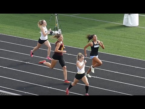 Girls 400m Dash Final - 2022 OHSAA D1 District 1