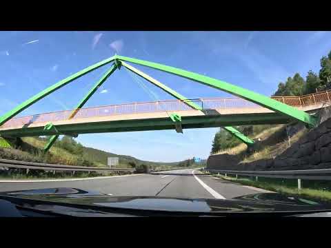 Miata goes german "Autobahn" - A73/A71 (Schleusingen to Erfurt)